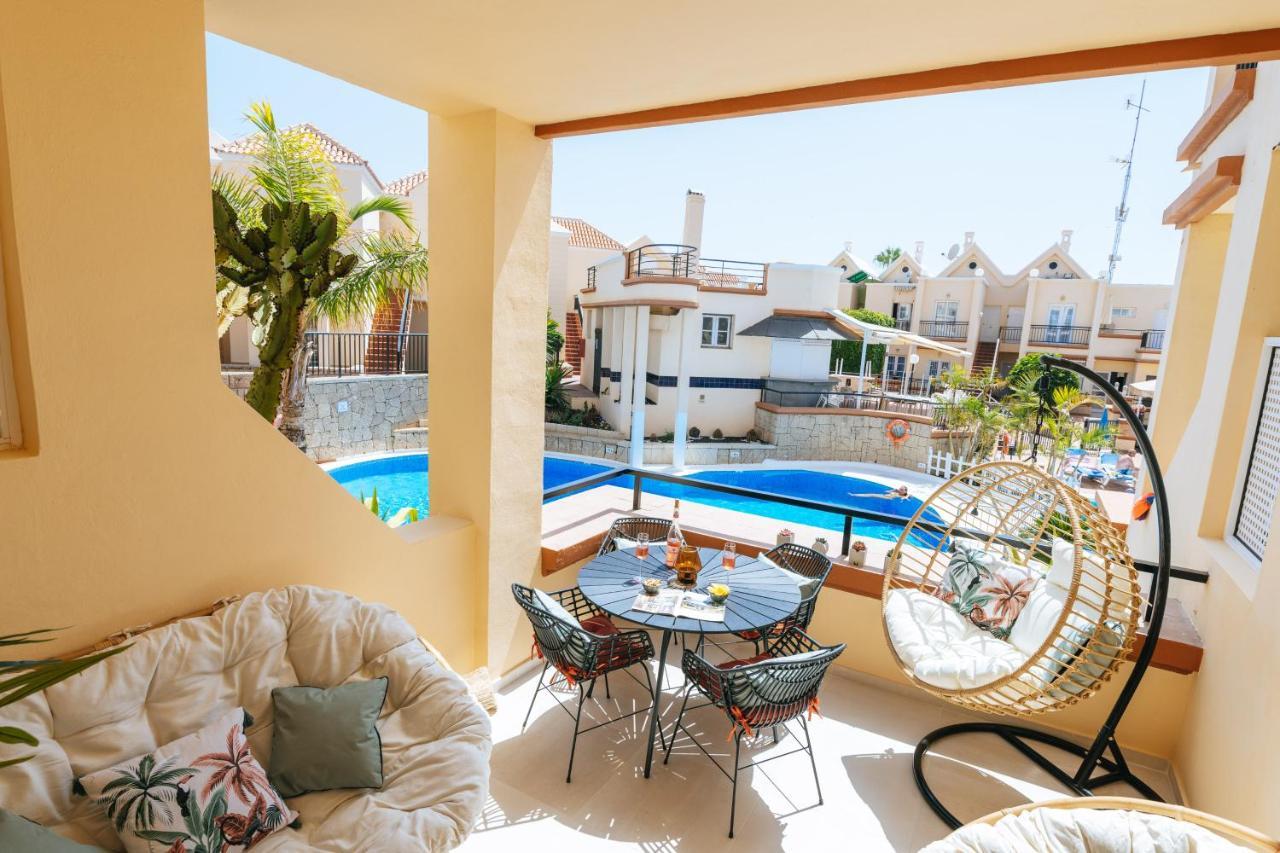 Amazing Renovated Pool View Apt, Aircon, 2 Min To Fanabe Beach Costa Adeje Dış mekan fotoğraf